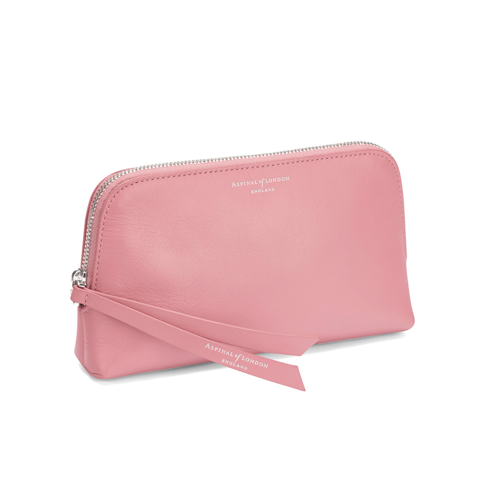 Aspinal of London Women's Essential Cosmetic Case - Dusky Pink