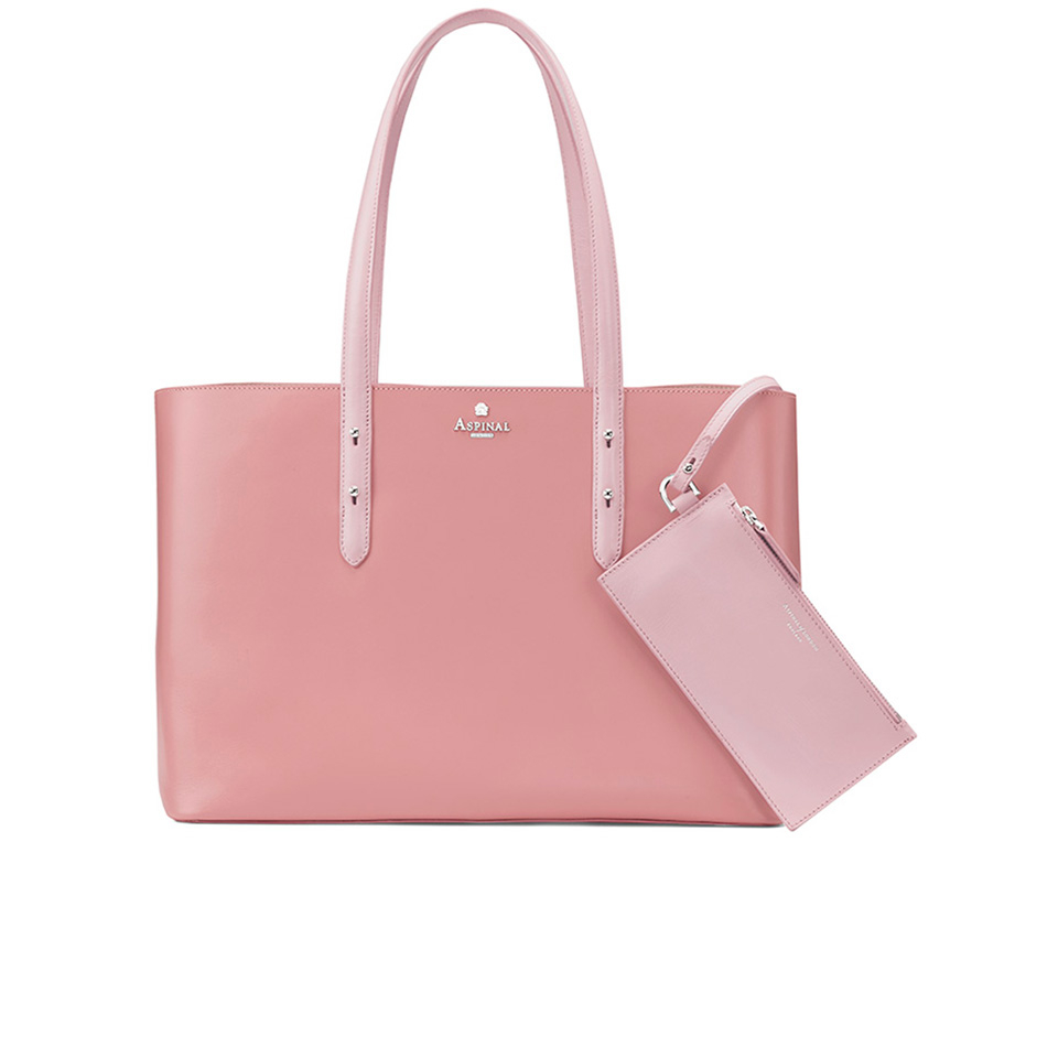 Aspinal of London Women's Regent Tote - Dusky Pink/Rose Dust