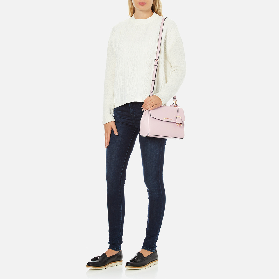 Michael kors deals satchel pink