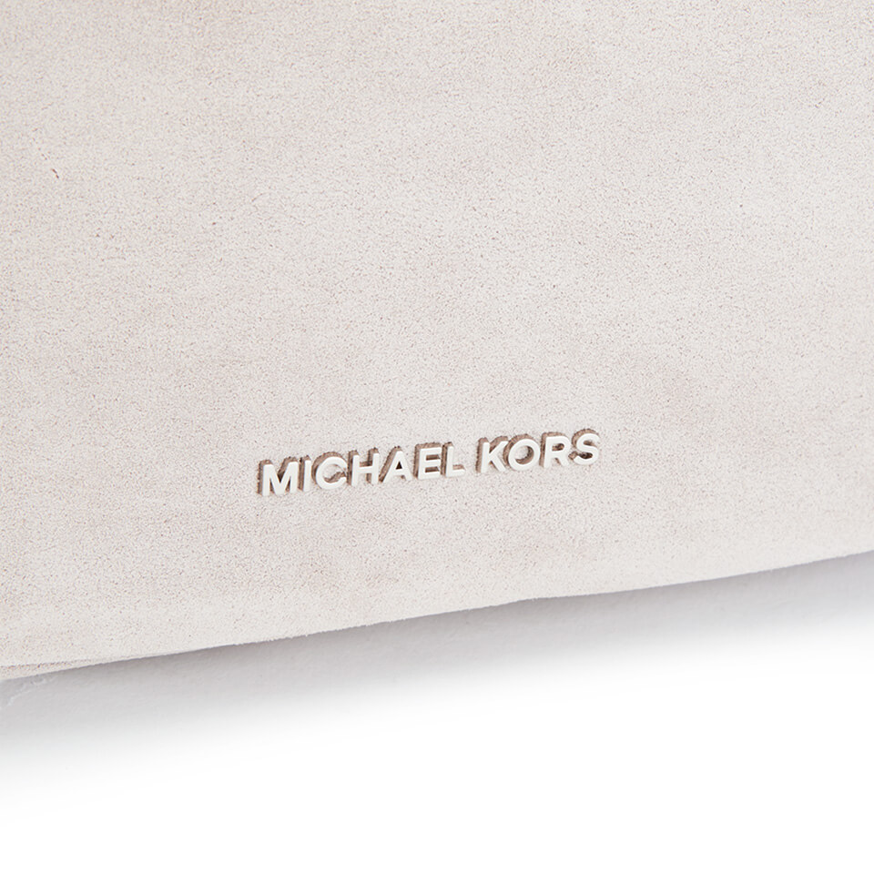 MICHAEL MICHAEL KORS Elana Large Tassel Shoulder Bag - Cream