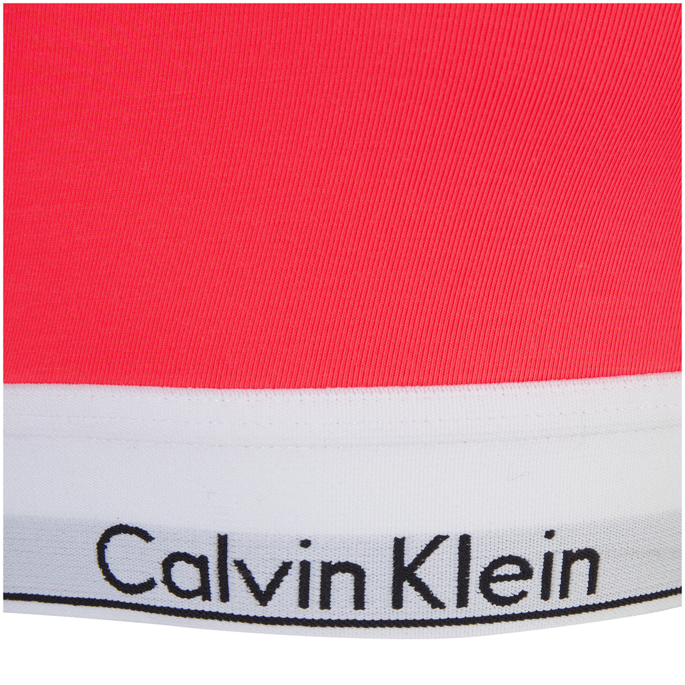 Calvin Klein Women's Modern Cotton Bralette - Bright Nectar