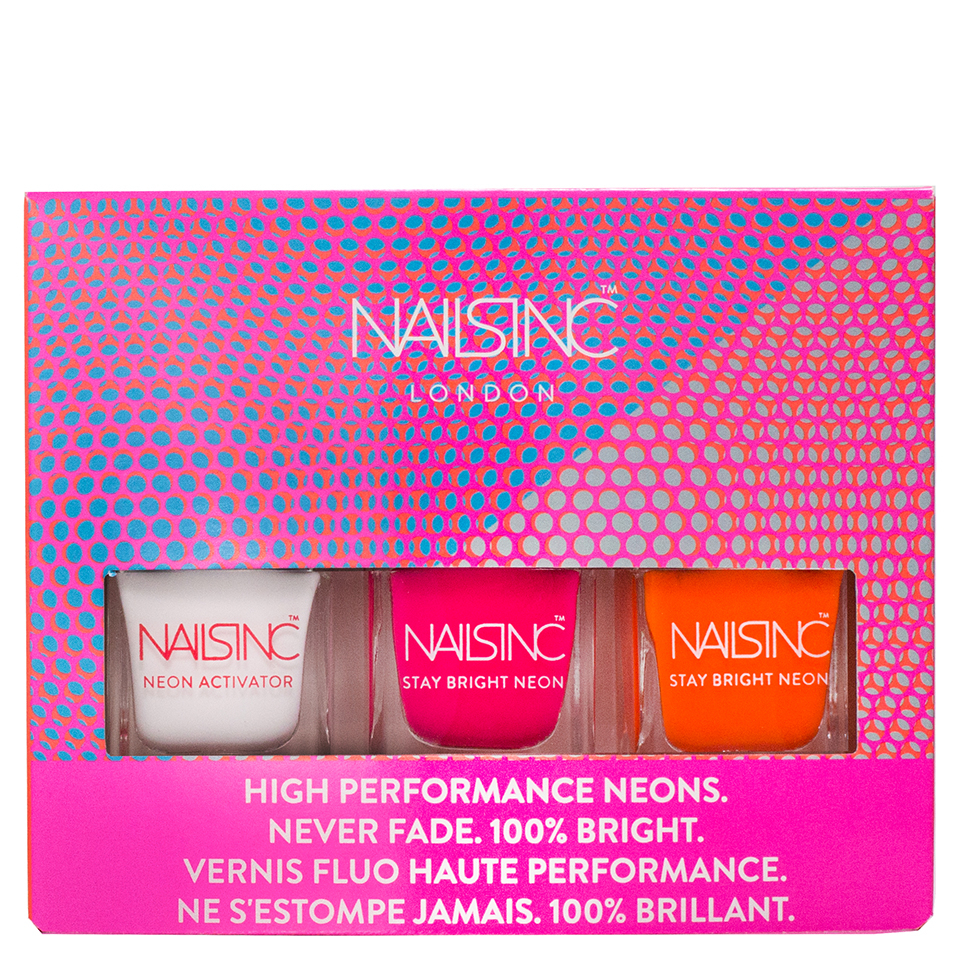nails inc. Neon Mini Trio Collection 3 x 5ml