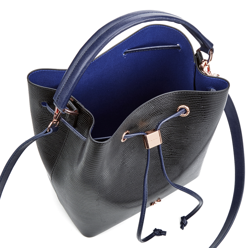 Ted Baker Women's Karisa Top Handle Bow Bucket Bag - Black