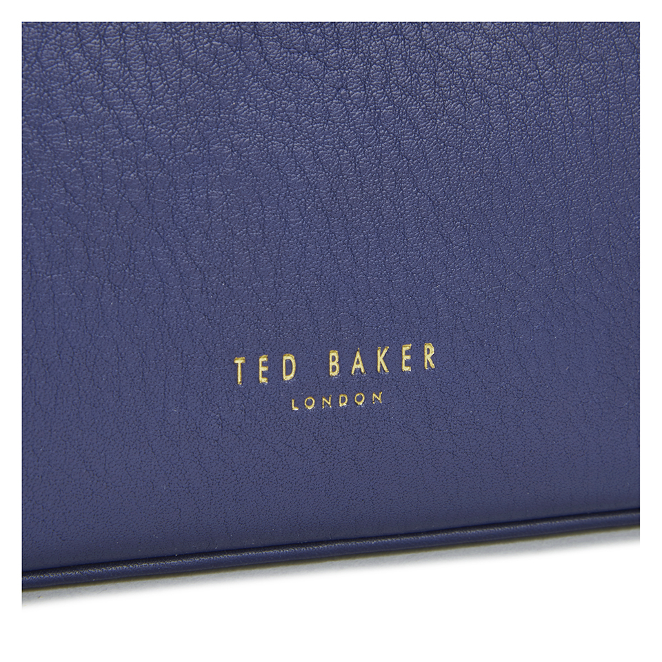 Ted Baker Women's Taela Luggage Lock Small Cross Body Bag - Dark Blue