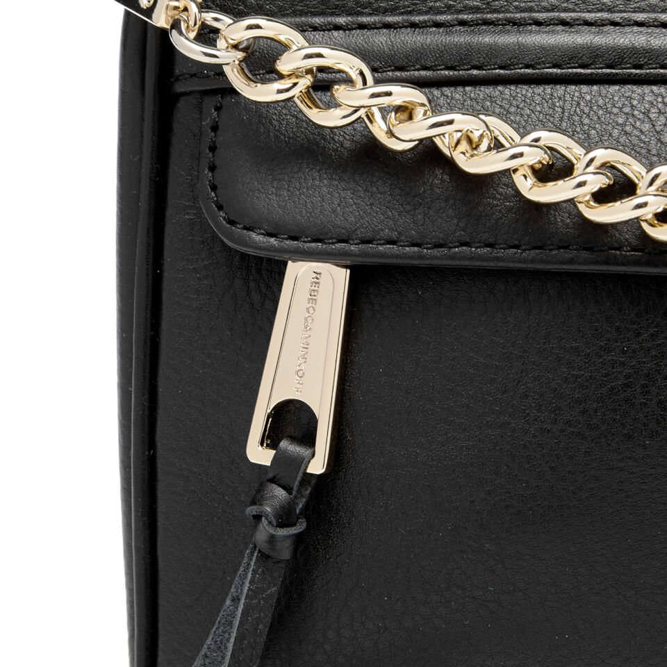 Rebecca Minkoff Women's Mini Mac Cross Body Bag - Black/Light Gold