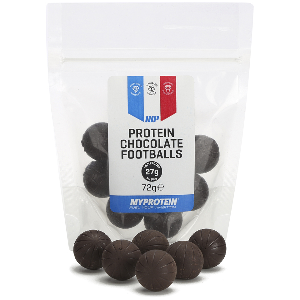 Protein Chocolate Footballs