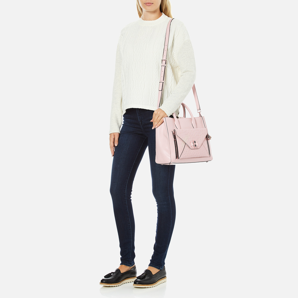 Diane von Furstenberg Women s Gallery Large Secret Agent Tote Bag Blossom
