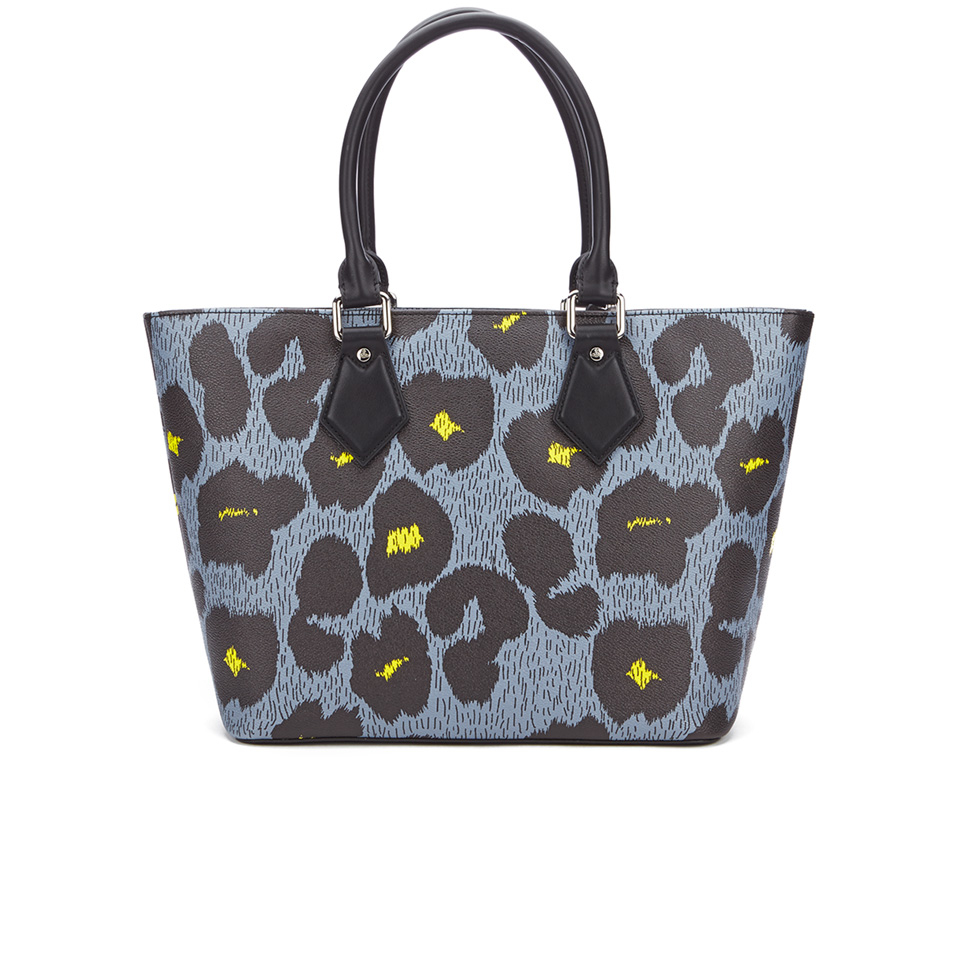 Vivienne Westwood Leopardmania Women's Shopper Bag - Grey