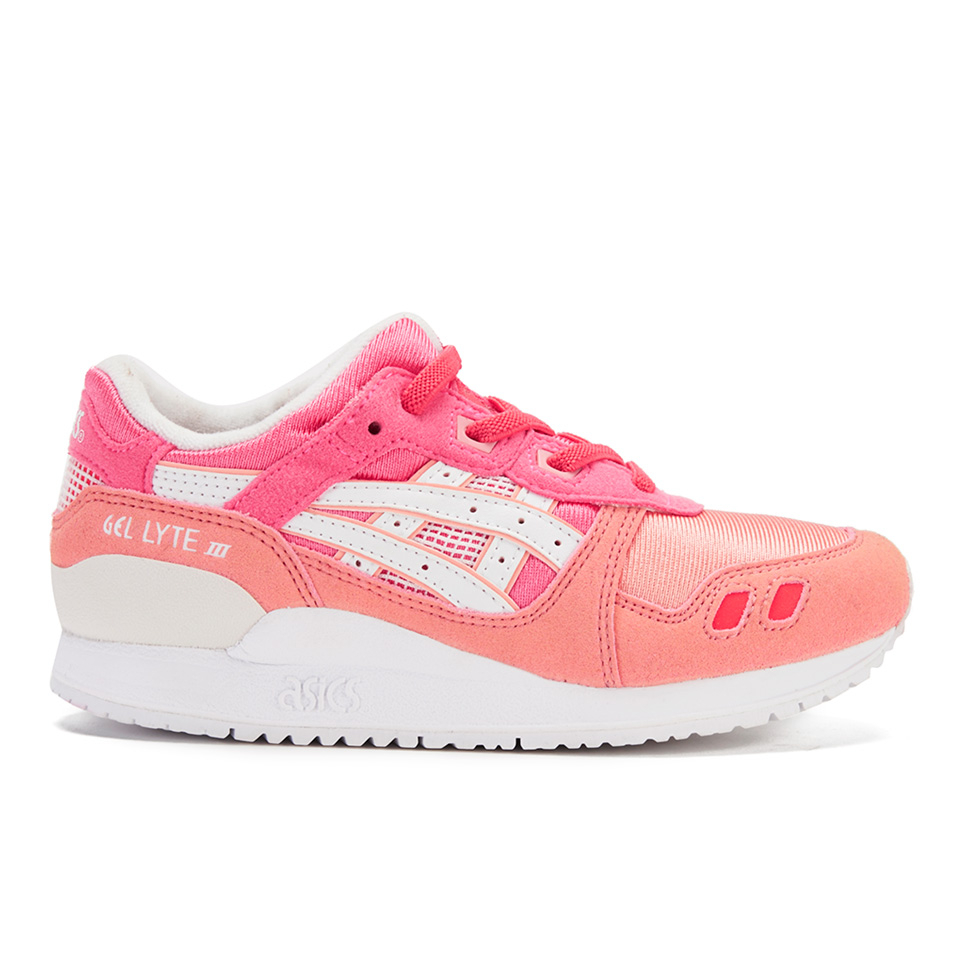 Asics Kids Gel Lyte III PS Trainers Guava White Allsole