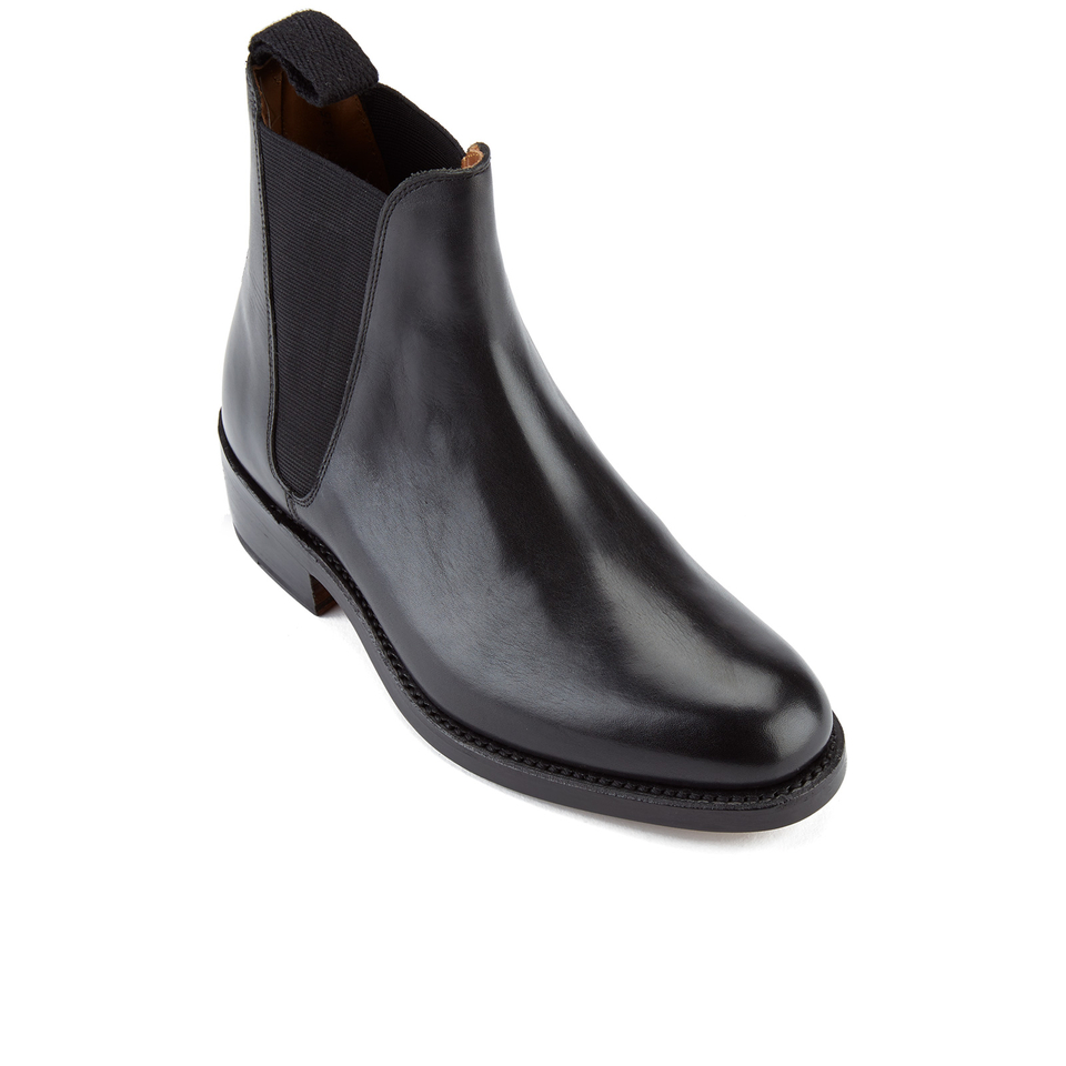 Grenson Women's Nora Leather Chelsea Boots - Black | Worldwide Delivery |