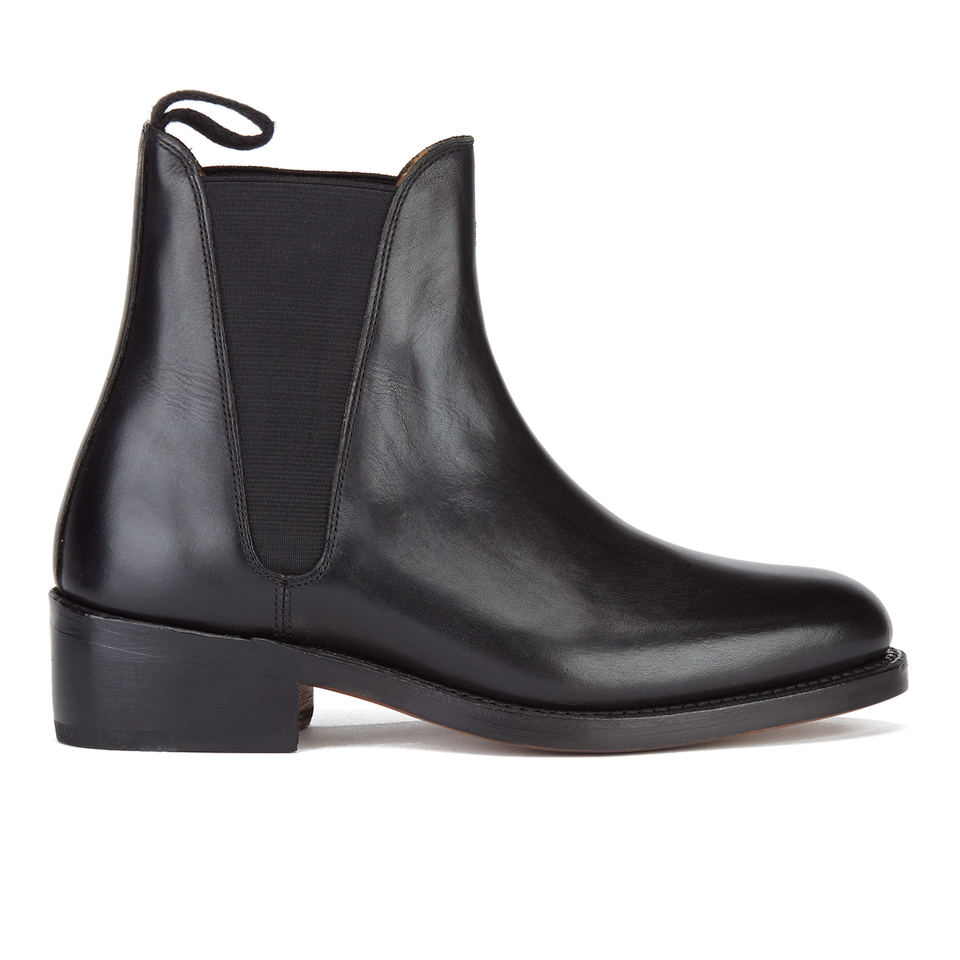 Grenson Women's Nora Leather Chelsea Boots - Black | Worldwide Delivery |