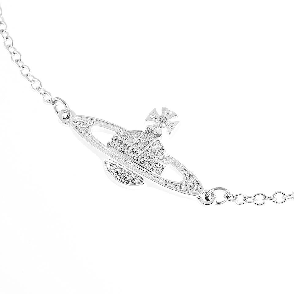 Vivienne Westwood Jewellery Women's Mini Bas Relief Bracelet - Silver