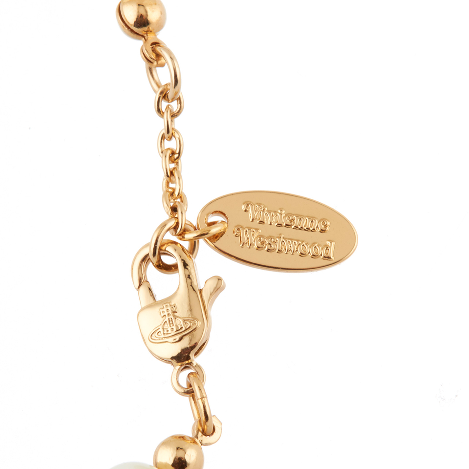 Vivienne Westwood Jewellery Women's Mini Bas Relief Bracelet - Light Colorado Topaz