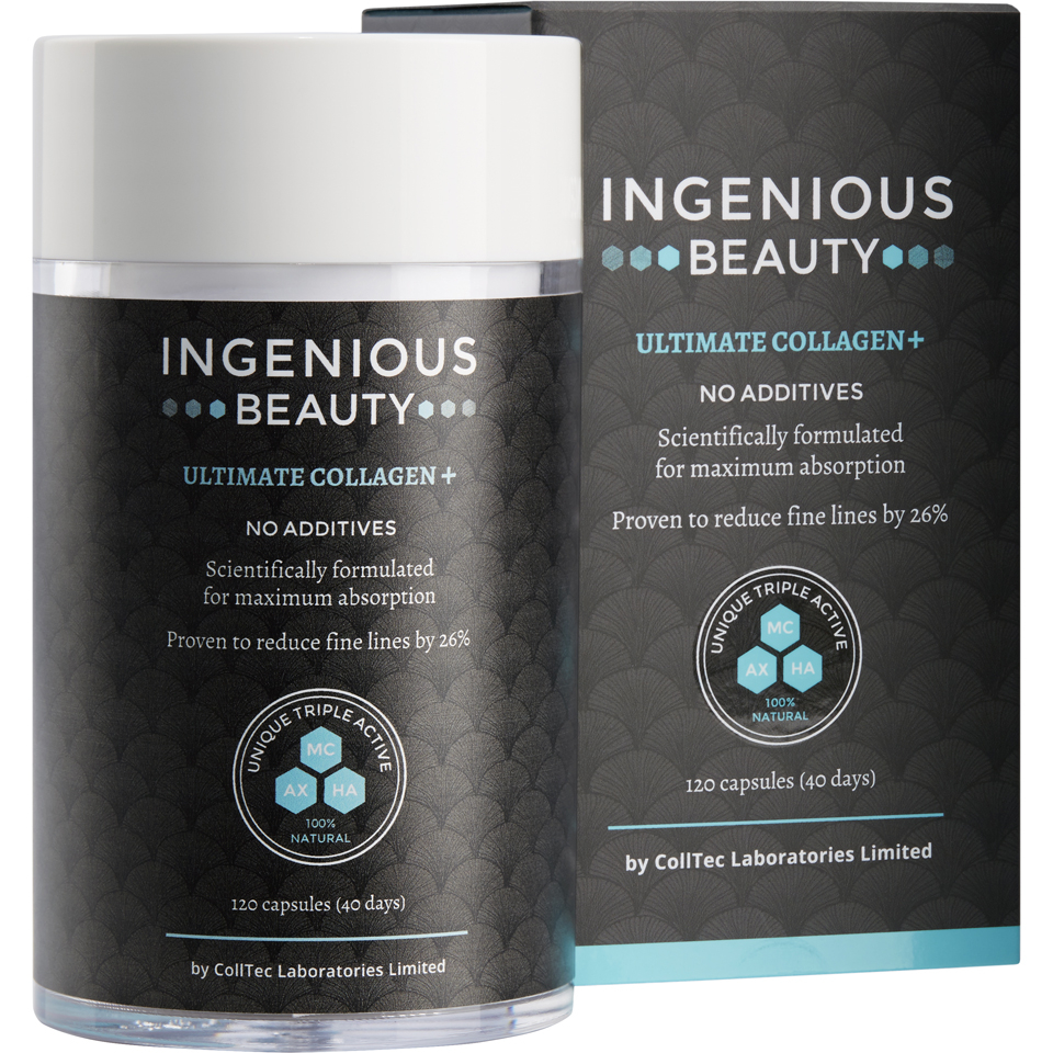 Cápsulas Ultimate Collagen + suplemento Skincare de Ingenious Beauty (120 unidades)