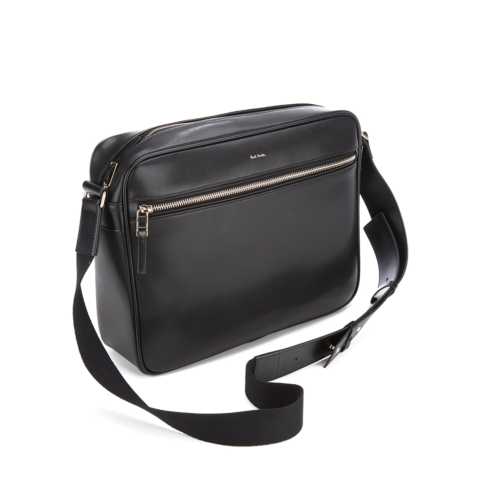 Paul Smith Accessories Men's City Embossed Cross Body Bag - Black