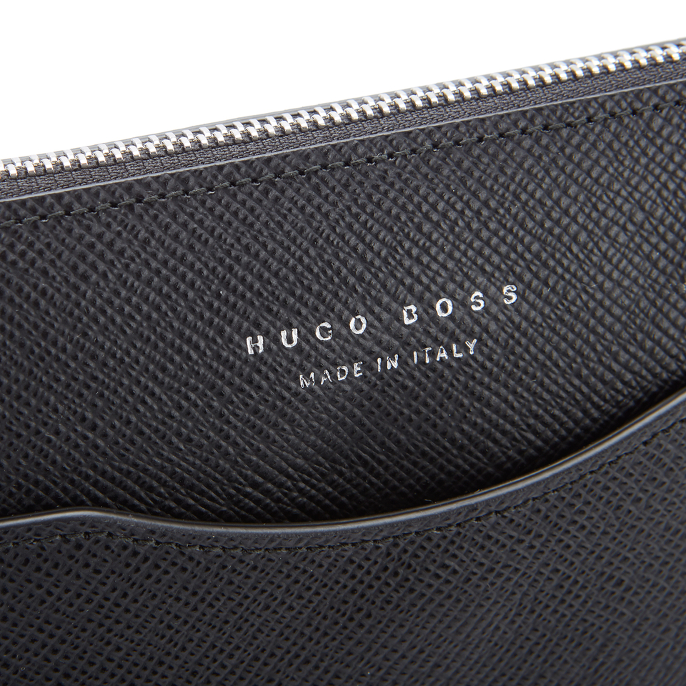 BOSS Hugo Boss Signature Zip Cross Body Bag - Black