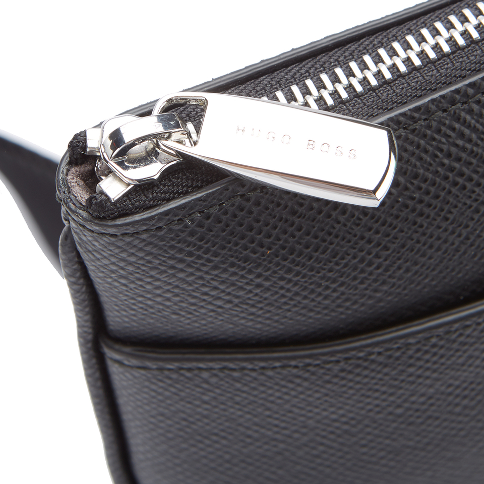 BOSS Hugo Boss Signature Zip Cross Body Bag - Black