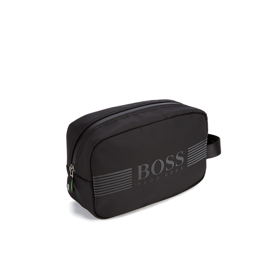 BOSS Green Pixel Washbag - Black