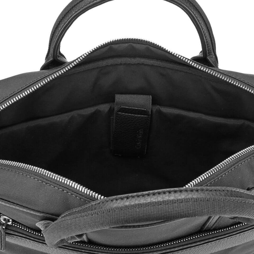 Calvin Klein Men's Ethan Nylon Laptop Bag - Black