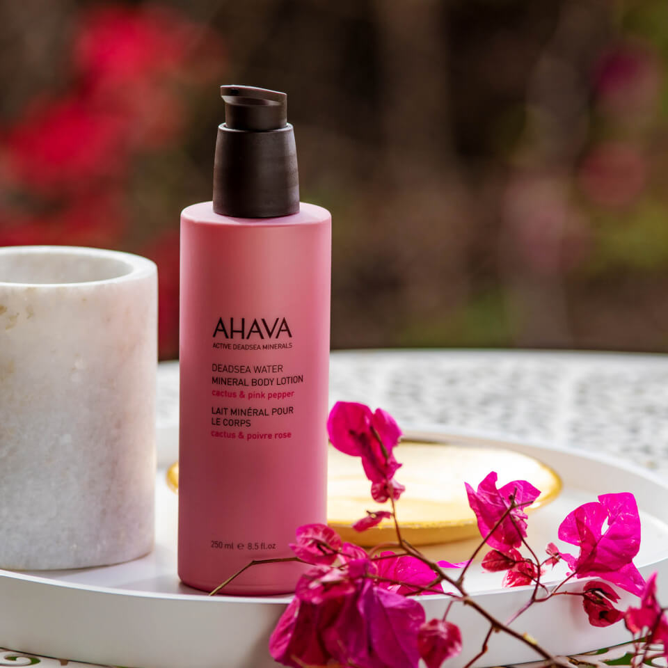 AHAVA Mineral Body Lotion - Cactus and Pink Pepper 250ml