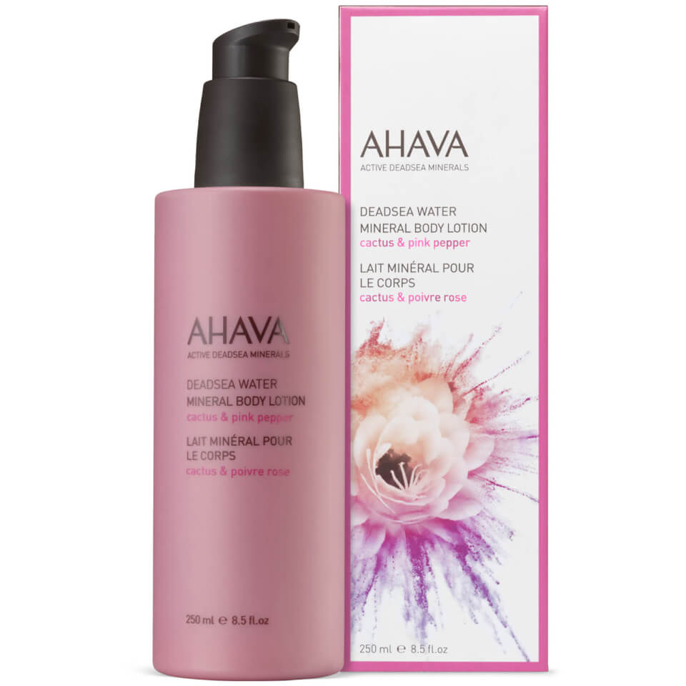AHAVA Mineral Body Lotion - Cactus and Pink Pepper 250ml