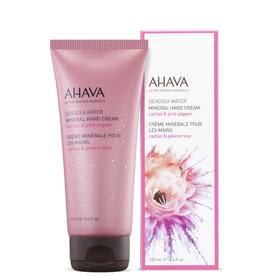 AHAVA Mineral Hand Cream - Cactus and Pink Pepper 100ml