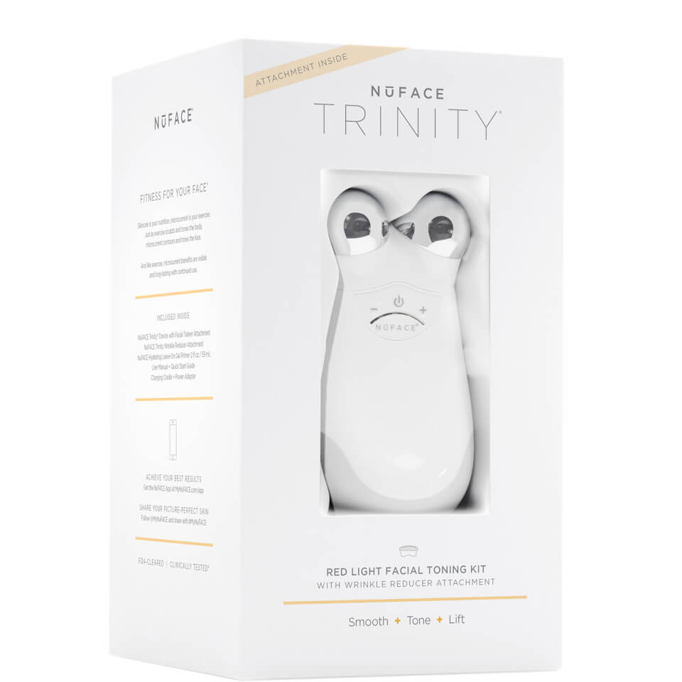 NuFACE Trinity + Trinity Wrinkle Reducer Attachment Set