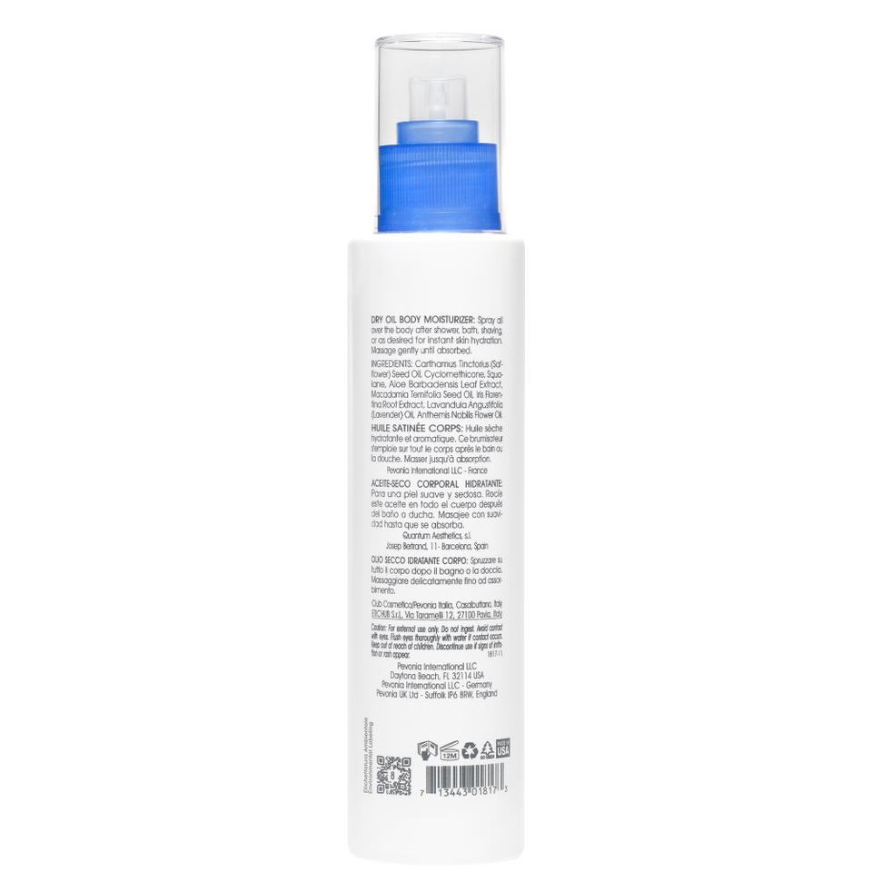 Dry Oil Body Moisturizer
