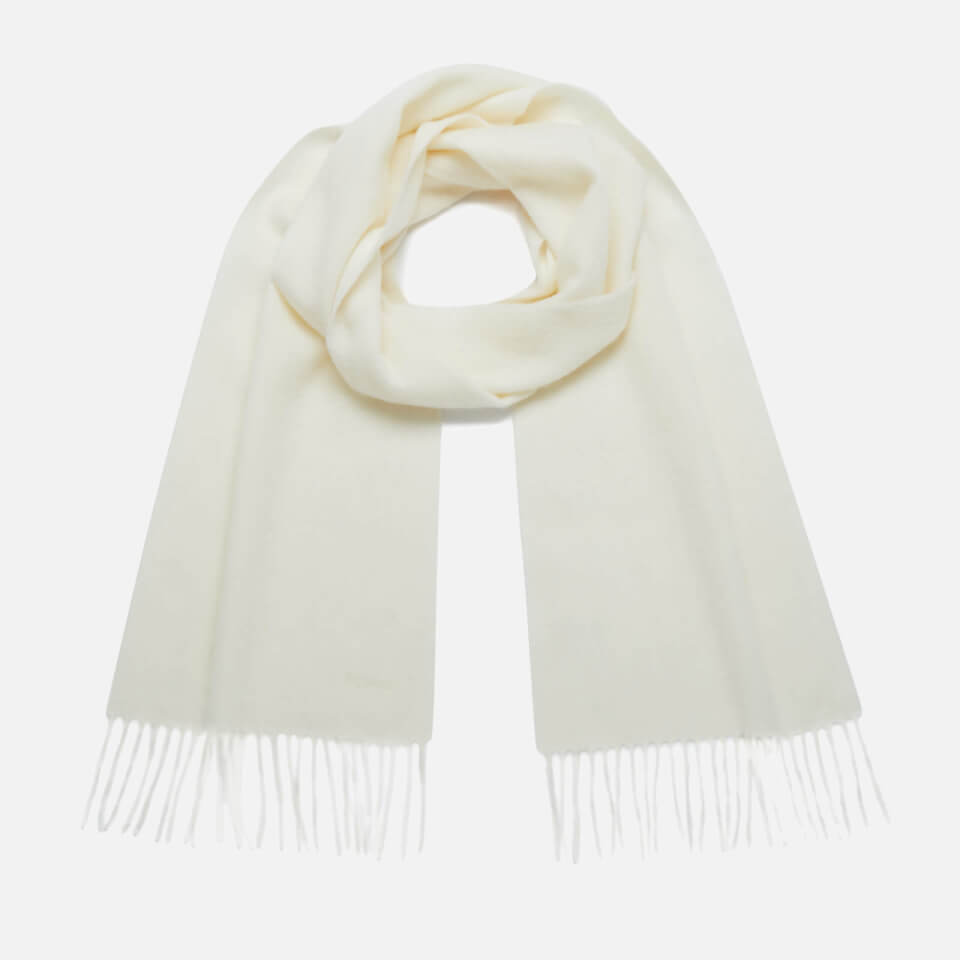 Barbour Women's Lambswool Woven Scarf - Cream