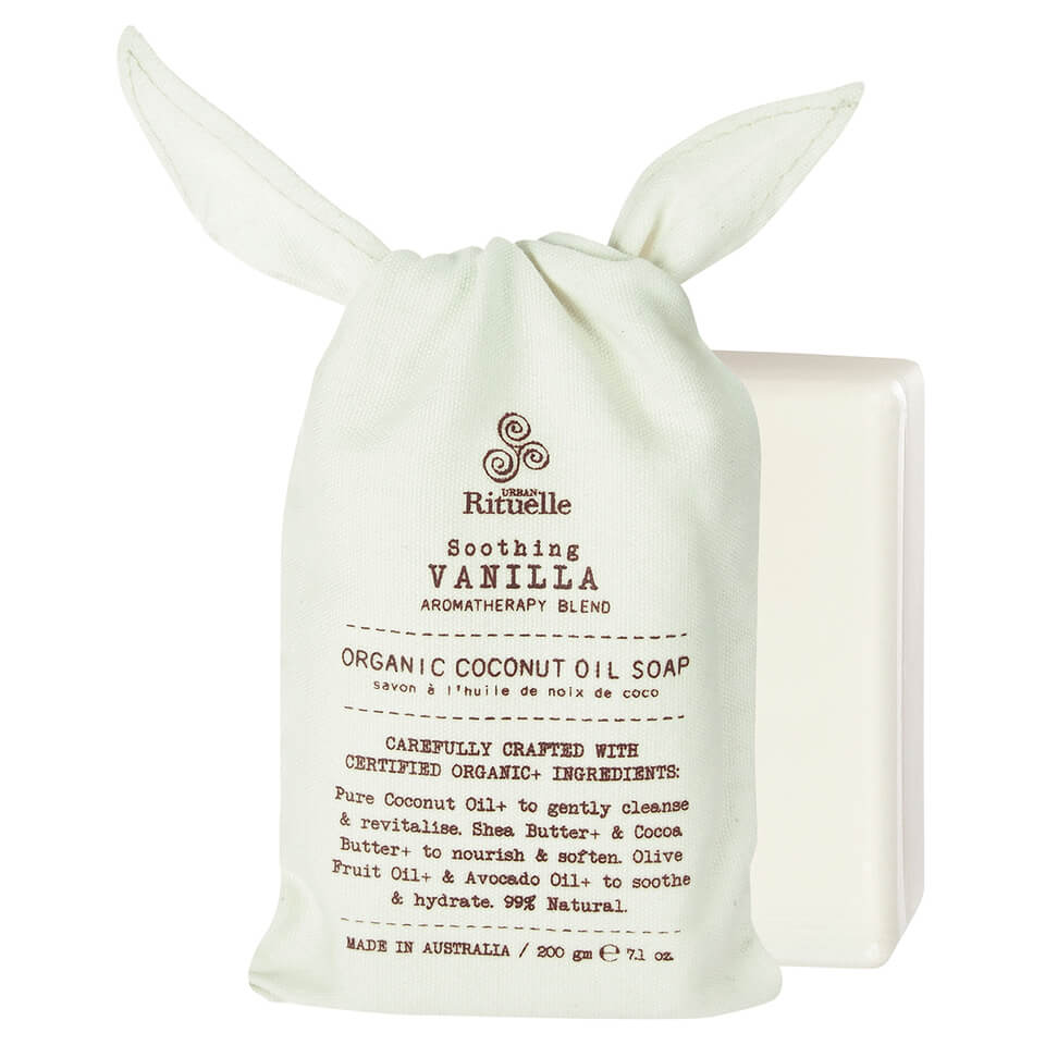 Urban Rituelle Organic Coconut Oil Soap - Vanilla blend