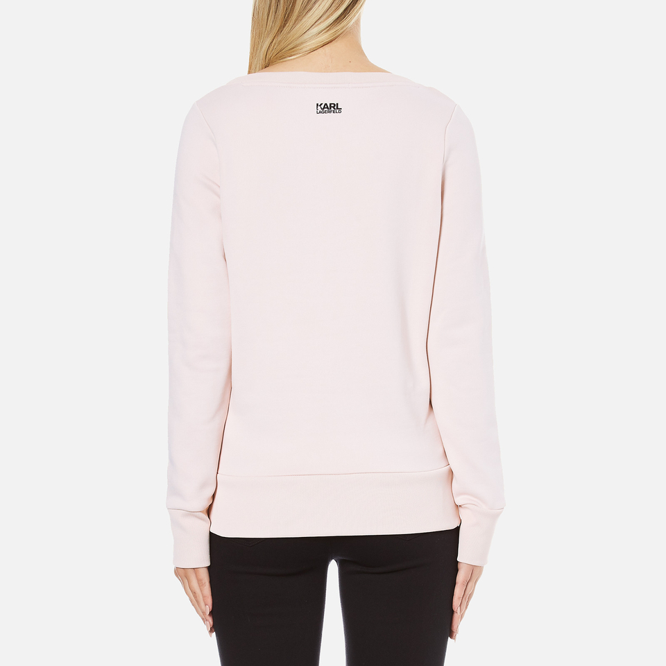 Long Sleeve Karl Forever T Shirt Karl Lagerfeld Women's Kocktail