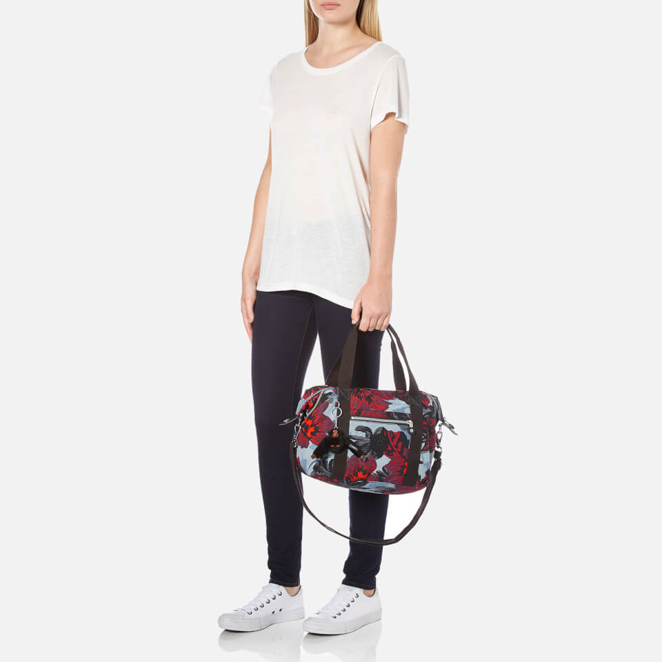 Kipling Women's Art S Handbag - Rose Bloom Blue