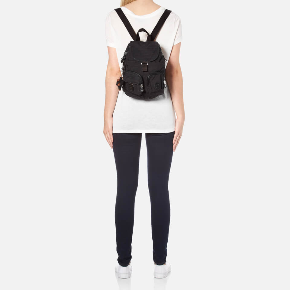 Kipling Women's Firefly Medium Backpack - Dazzling Black