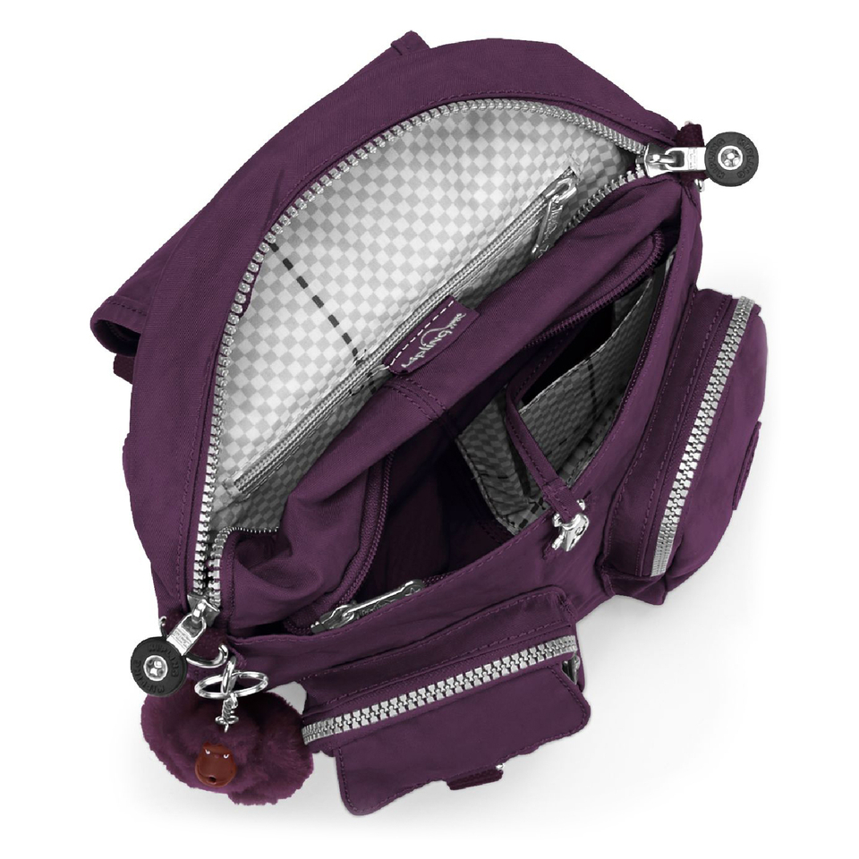 Kipling Women's Firefly Medium Backpack - Plum Purple