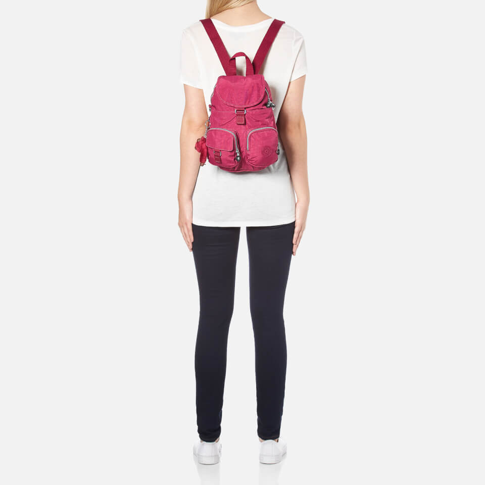 Kipling Women's Firefly Medium Backpack - Berry