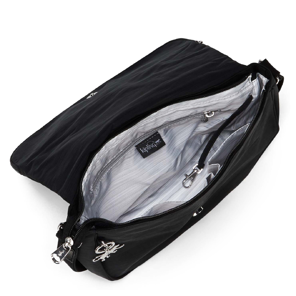 Kipling Women's Earthbeat Medium Cross Body Bag - Dazzling Black