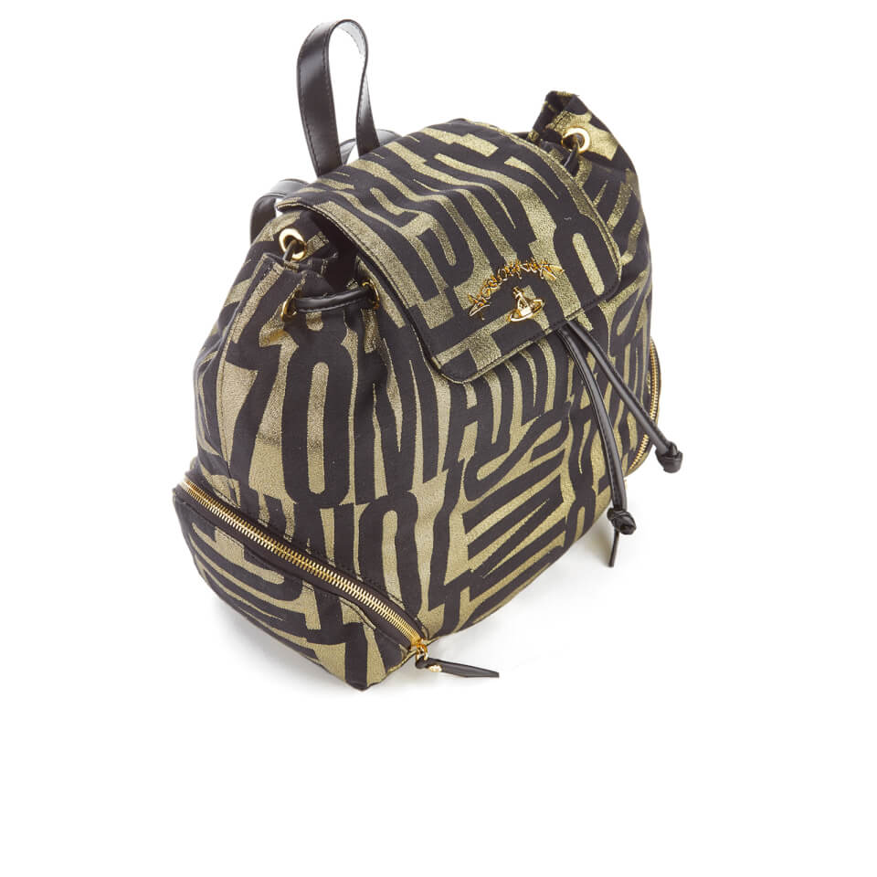 Vivienne Westwood Women's Anglo Jacquard Backpack - Black