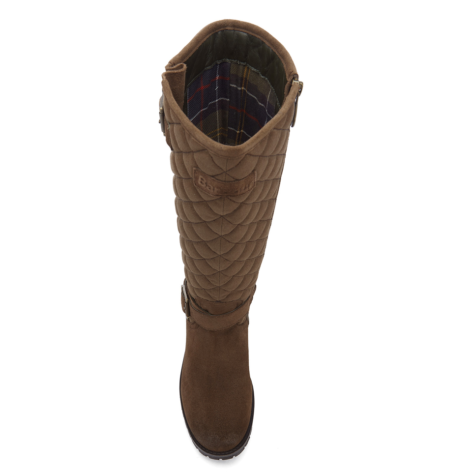 Barbour quilted boots discount