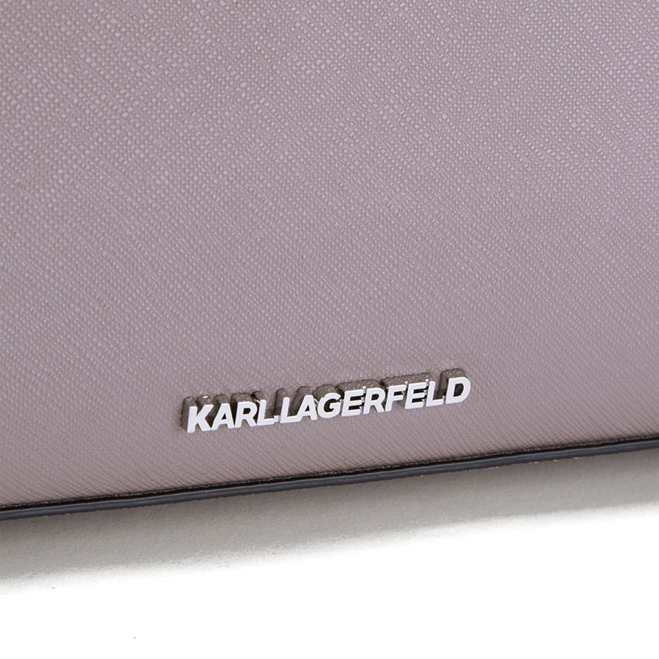 Karl Lagerfeld Women's K/Klassik Mini Tote Bag - Rosy Brown