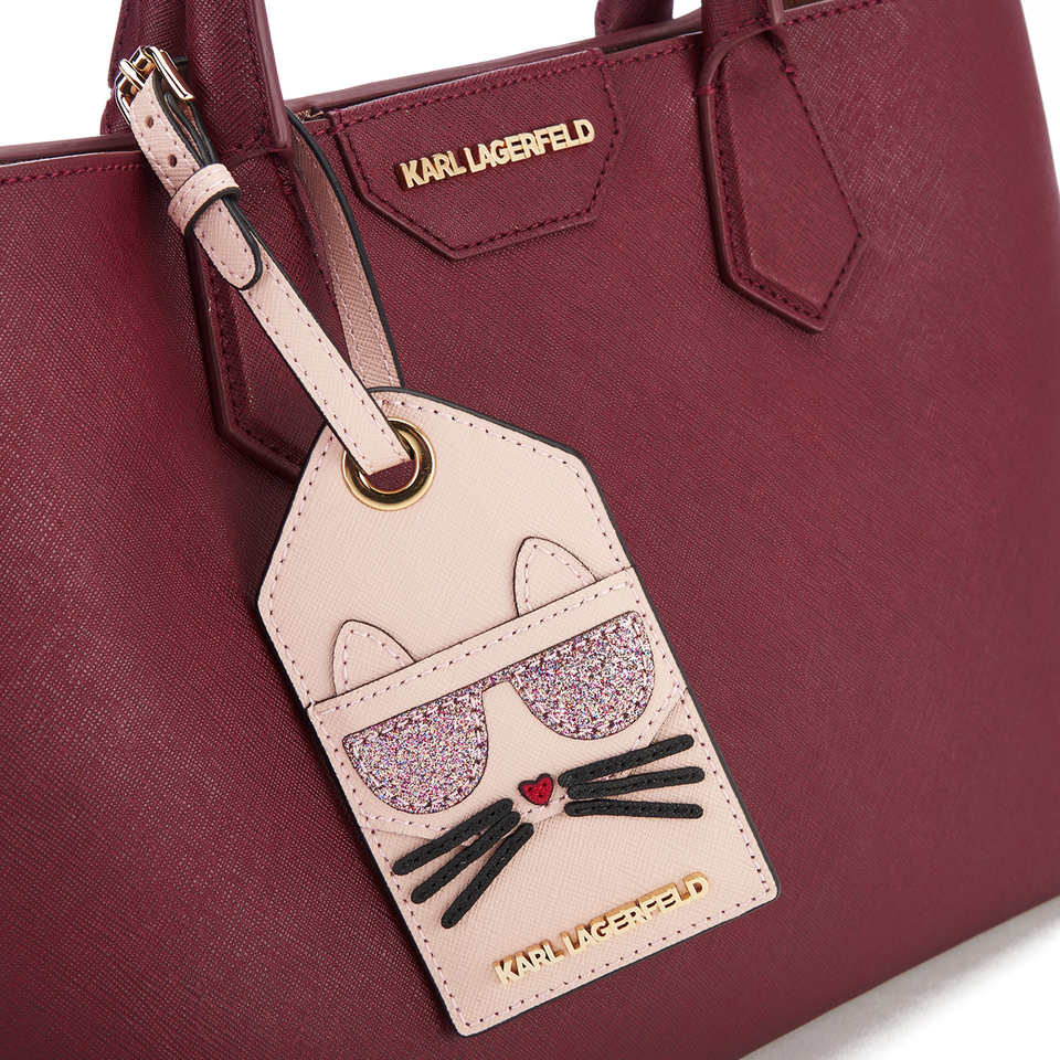 Karl Lagerfeld Women's K/Lady Shopper Bag - Bordeaux