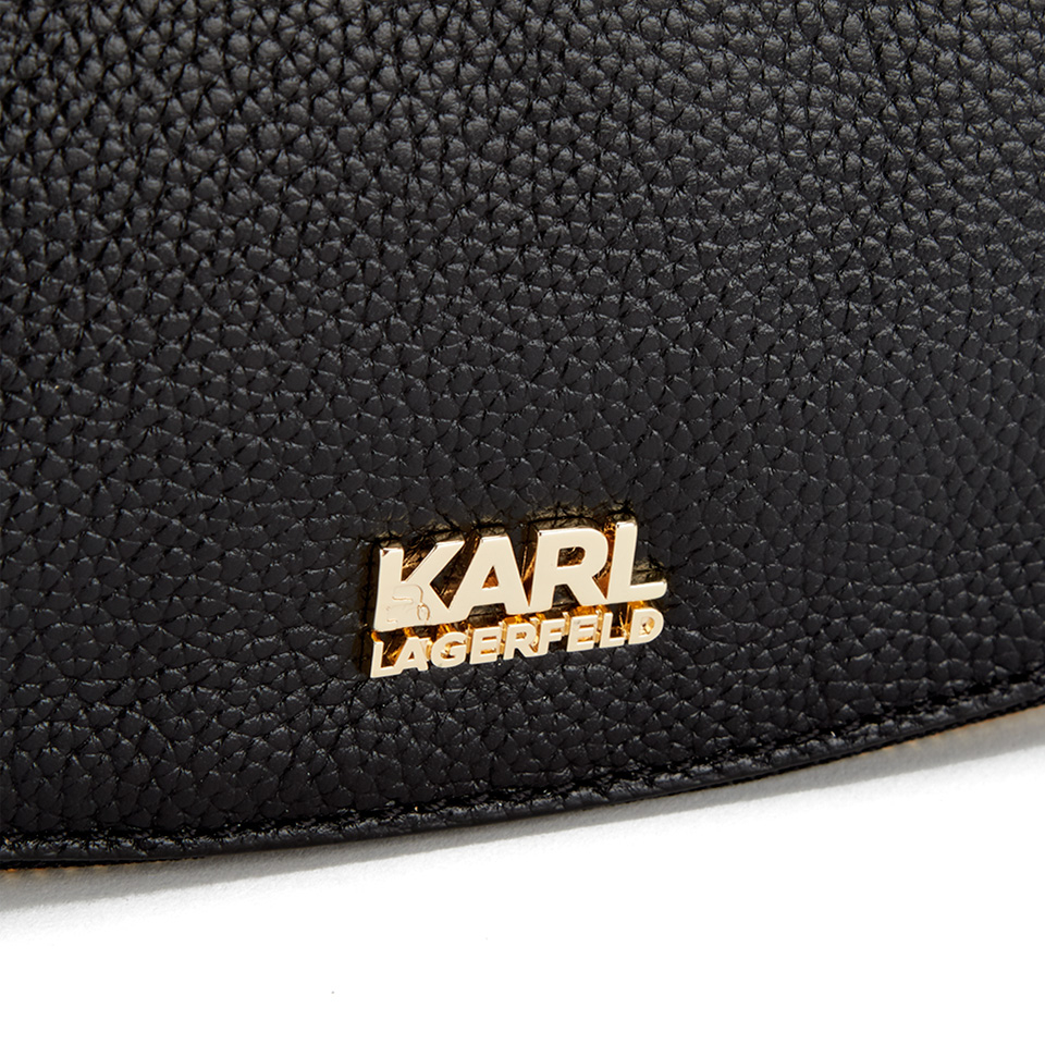 Karl Lagerfeld Women's K/Grainy Satchel - Black
