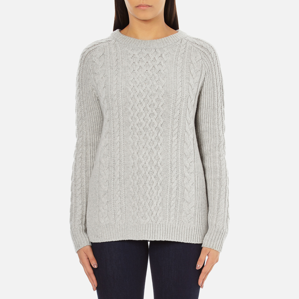 Levi s Women s Aran Jumper Icy Grey Heather