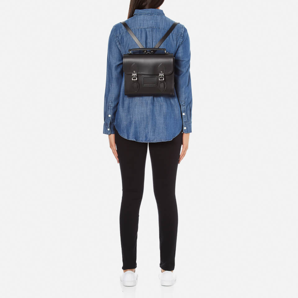 The Cambridge Satchel Company Women's Barrel Backpack - Black