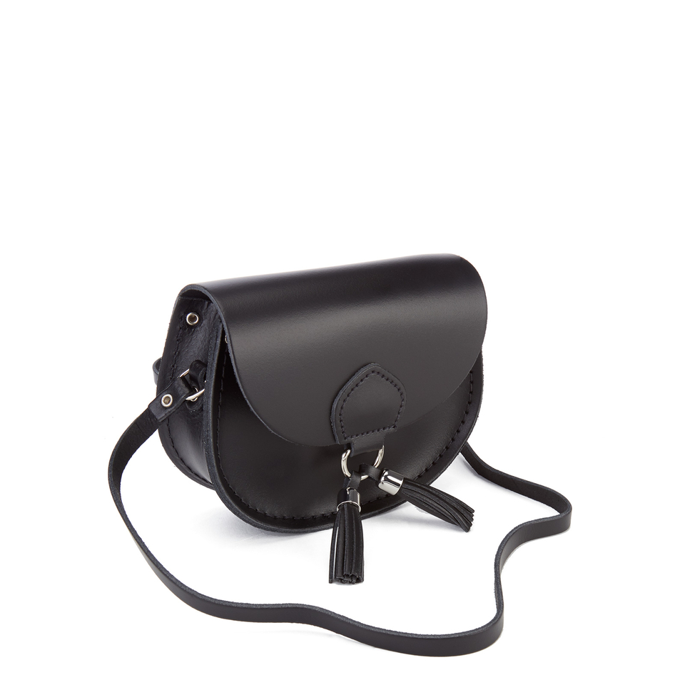 The Cambridge Satchel Company Women's Mini Tassel Cross Body Bag - Black
