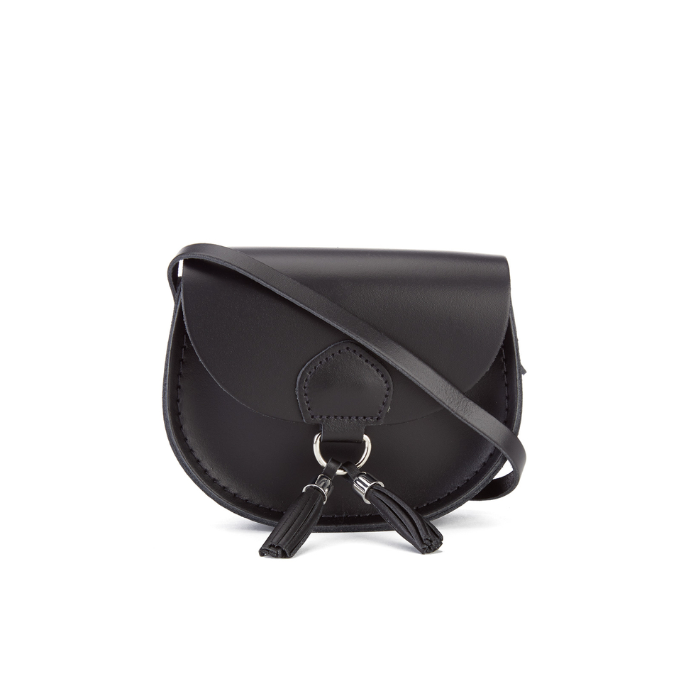 The Cambridge Satchel Company Women's Mini Tassel Cross Body Bag - Black