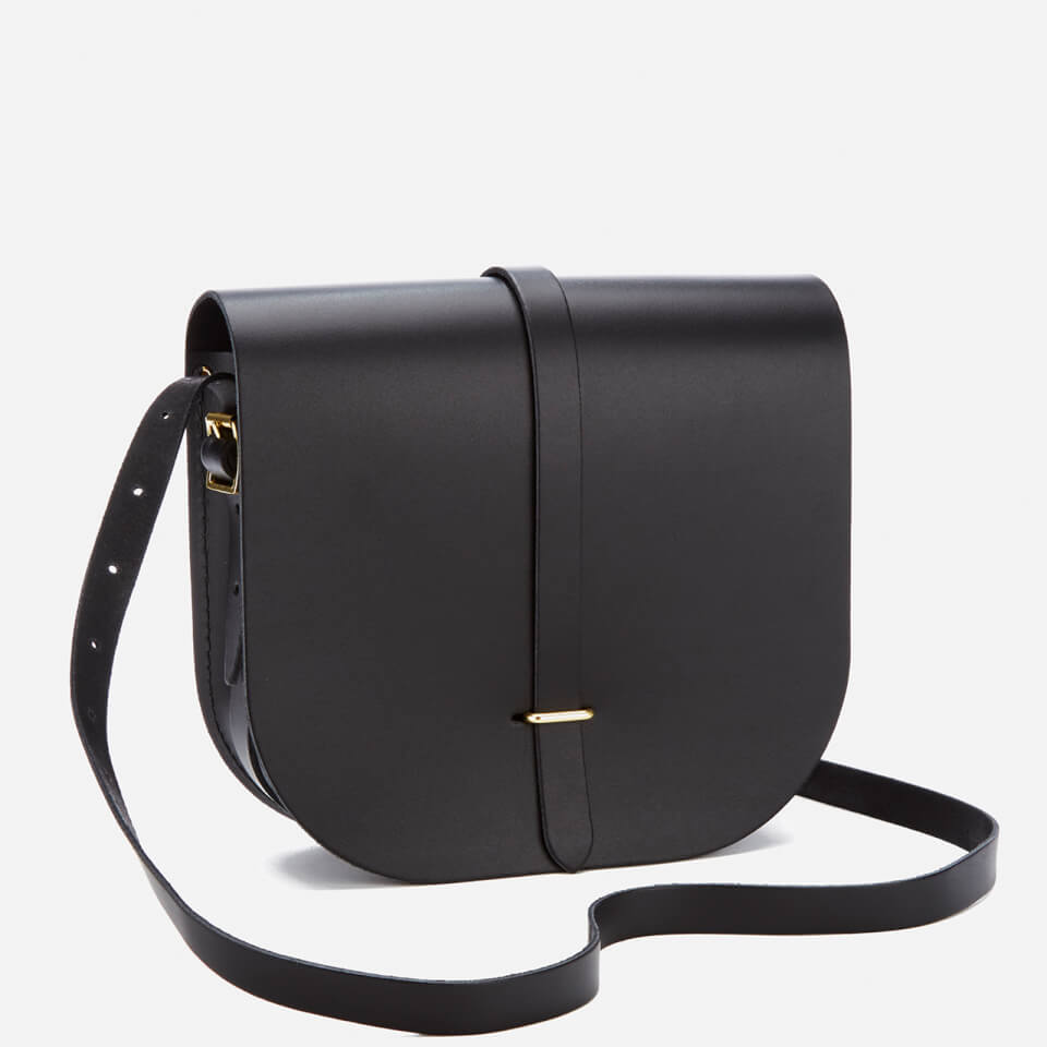 The Cambridge Satchel Company Women's Large Saddle Bag - Black