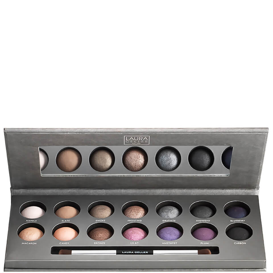 Laura Geller The Delectable Eyeshadow Palette with Brush - Delicious Shades of Cool