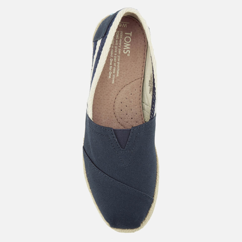 Toms navy stripe online