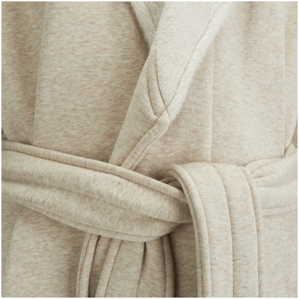 UGG Women's Heritage Comfort Duffield Dressing Gown - Oatmeal Heather