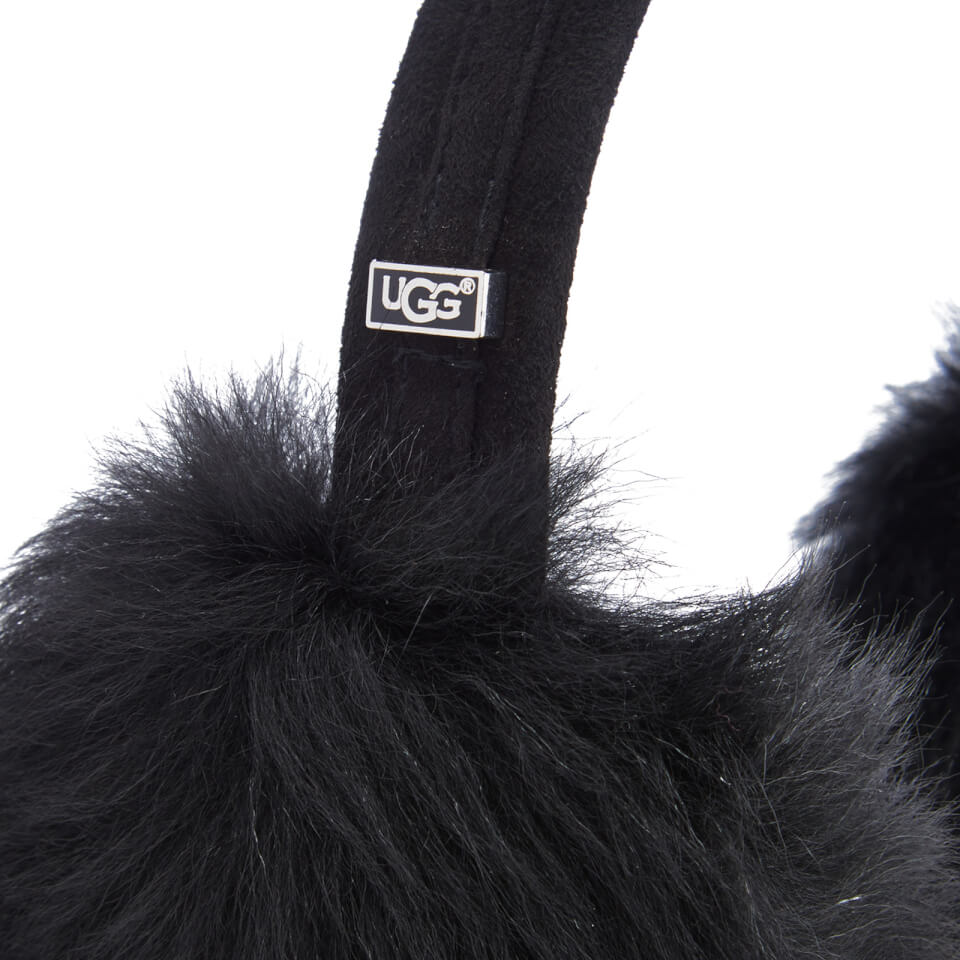 UGG Women's Classic Wired Sheepskin Earmuffs - Black